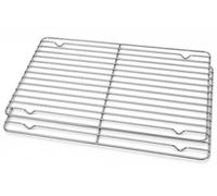 Cake Cooling Racks 2 Pack - Professional Grade Chrome Plated Longer Lasting Shine 40cmx25cm Baking Rack for Cooling & Airing Cakes, Cookies, Apstries, Biscuits, Breads and Muffins from the Oven