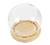 cake cover container forever roses flower dome mini decorate preserved flower cover Earth photo glass shelf plant Flower Craft Desktop Decors decorations preserved flower cake