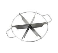 Cake Cutter Slicer - Cake Portion Cutter Stainless Steel Non-Stick Kitchen Appliances Pastry Cheese Pizza Cutting Machine with Side Borders for Parties, Gatherings, Great for Parties and Gatherings