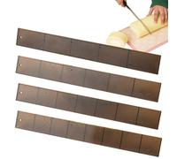 Cake Cutting Roll Scale Rulers, Pastry Cake Thickness Measure Ruler, Roll Scale Ruler Cake Decorating Ruler Cake Cutting Tool Roll Cake Ruler Cake Measurement Ruler Cake Slicing Ruler Cake Cutting Gui