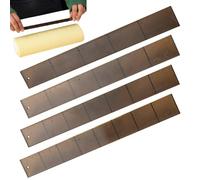 Cake Cutting Scale Ruler | Cake Ruler | Adjustable Cake Cutting Tool | 4pcs Cake Portion Scale Ruler, Cake Slicing Guide Ruler, Cake Cutting Guide Ruler, Cake Portion Ruler