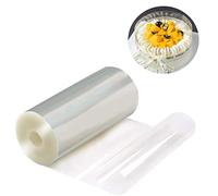 Cake Decorating, Cake Collars 16cm x 10m, Acetate Rolls, Clear Cake Strips, Transparent Cake Rolls, Mousse Cake Acetate Sheets for Chocolate Mousse Baking Decorate