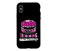 Cake Decorating Is My Passion Baking Vibes for Bakers Case for iPhone X/XS