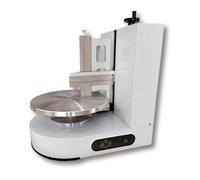 Cake Decorating Machine Automatic Cake Frosting Machine Cake Icing Machine Cake Scraper Electric Cream Butter Smoothing Coating Machine For Households(White)