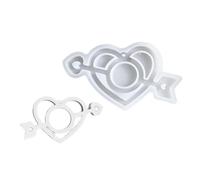 Cake Decorating Molds for Candy Soap Epoxy Resin Clay Delicate Fondant 3D Heart Shape Silicone Valentines Day Heart Silicone