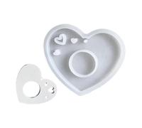 Cake Decorating Molds for Candy Soap Epoxy Resin Clay Delicate Fondant 3D Heart Shape Silicone Valentines Day Heart Silicone