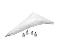 Cake Decorating Set, 6 Pieces, White