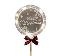 Cake Decorating Supplies LED Cake Decoration Gift Box Acrylic Decorative Lamp For Wedding Teachers' Day Birthday Party Gift Box