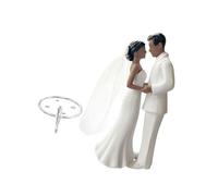 Cake Decoration Bridal and Groom Figurines for Engagements Anniversary Party and Birthday Celebration Wedding Cake Leader