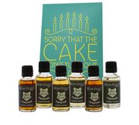 Cake Didn't Turn Out Whisky Gift Pack Scotland Single Malt Scotch Whisky 6x3cl
