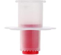 Cake Digger Cupcake Corer Tools Muffin Cake Pastry Corer Model Plunger Cutter Decorating Reusable Plastic Cake Digging Holes Device (red) Durable processing