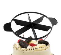 Cake Divider - Cake Divider with Side Handle - Supports 6/8 Division Adjustment Suitable for Cutting Various Baked Goods Such As Birthday Cakes, Wedding Desserts, and Pizzas