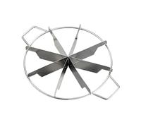 Cake Divider - Circular Cutter, Pizza Slicer | Stainless Steel Tool with 6 7 8 Equal Portions, Multi Pastry Cutting Utensil for Kitchen Baking, Party Dessert Serving and Professional Pastry