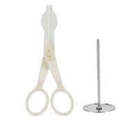 Cake Flower Nail and Flower Lifters Set, Piping Flower Scissors Cake Decorating Tools Set Cake Flower Making Tools Cake Flower Lifters Set Icing Cake Decorating DIY Cupcake Pastry Baking Tool