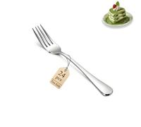 Cake Forks Set of 24, Stainless Steel 14cm Dessert Fork for Cocktail, Dessert, Cake, Tea, Fruit, Cheese, Appetizer Small Forks for Party, Hotel, Restaurant, Cafes