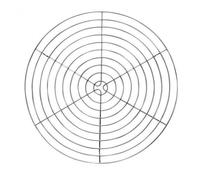 Cake Grid Cooling Grid Round with Feet 32 cm Städter Cake Baking
