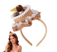 Cake Hat Headband Kawaii Favors Props Hair Accessories