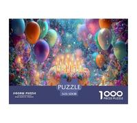 Cake Jigsaw Puzzle 1000 Pieces for Adults Candy Educational Game for The Whole for Women Home Decoration 100% Recvcled Cardboard 52x38cm/1000pcs
