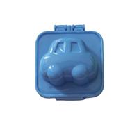 Cake Making Kit Hard Boiled Egg 3D Cartoon Egg Fish Car Heart Rabbit Bento Maker Rice Boiled Maker DIY Rice Bento Mould Kitchen Accessor (D, One Size)