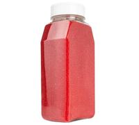Cake Mate Christmas Red Sanding Sugar for Decorating - Colored Sugar with Easy Pour Lid for Cakes, Cupcakes, Cookies, and More - Ideal for Holiday & Party Decorations - 33oz
