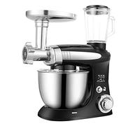 Cake Mixer Multifunctional 3 in 1 Electric Stand Mixer - 1000W, 4.0 L Bowl, Mixing Accessories, Meat Grinder, Blender - 6 Speed Kitchen Appliance
