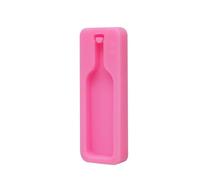Cake Mold 2 Pieces of Red Wine Bottle Mold, Crystal Wine Bottle Fondant Cake Baking Mold