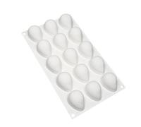 Cake Molds | 15 Cavity 3D Strawberry Cake Silicone Molds,Kitchen Food Making Accessory, Flexible Bakeware for Fondant, Chocolates, Cheesecake
