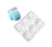 Cake Molds Dessert Baking Tool Use Friendly Silicone Snowflake Gloves Shape Cake Molds for Christmas Baking Christmas Silicone Molds