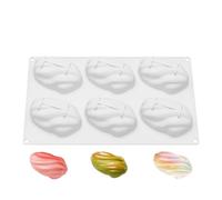 Cake Molds for Baking | 3D Nut Shape Dessert Jelly Pan | 6 Cavity Pudding Mold | for Pastry Baking Kitchen Home Cafe Restaurant Bakery