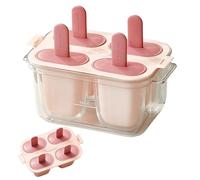 Cake Mould - Four Cavities Reusable Food Grade Easy Release Summer Ice Maker | For Desserts Refrigerator Kitchen Home Summer Party Picnic Meeting