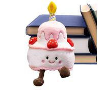 Cake Music Doll - Musical Plush Singing Cake Toy | Happy Birthday Song Pillow, Cute Cake Plush Toy for Girls Boys, Small Soft Cake Shaped Toy for Birthday Gift, Nursery Room Decor, Celebration Present