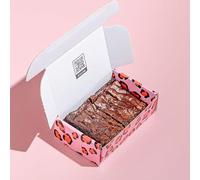 Cake or Death Chocolate Brownie Box with 2 Brownies | Letterbox Friendly Gluten Free & Vegan Chocolate Brownies | Decadent & Delicious Brownie Gift Box | Ultimate Food Gifts for Brownie Lovers |