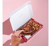 Cake or Death Ultimate Box of Brownies | Letterbox Friendly Chocolate Brownies | Delicious Brownie Gift | Ultimate Food Gifts for Brownie Lovers | (Box of 6)