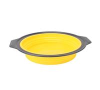 Cake Pan, Arrow Storage Case Silicone Collapsible Cake Pan for Layer (Yellow)