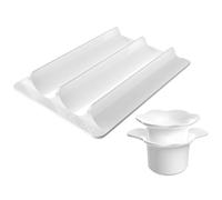 Cake Pop Mould with Double Chamber, ABS Pop Cookie Cutter, 7.9 Inch Reusable Food Safe Cutters, Round Shapes with Tray and Cutter, Baking Accessories for Biscuits, Cakes, Baubles, Sc