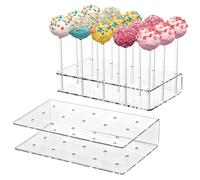 Cake Pop Stand - Acrylic Dessert Table Accessories | Candy Pop Drying Holder | for Home Bakers Party Planners Bakery Owners Birthday Showers Family Gatherings School Events