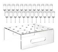 Cake Push Pop Containers with Stand | Jelly Mold - Push Pop Dessert Container | for Home Bakers Bakeries Parties Weddings School Events Picnics Holiday Gatherings Buffet Restaurant