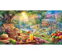 cake Puzzle for Adults 1000 Pieces - Educational Decompression Game Wall Decoration & Gift 38x26/1000pcs
