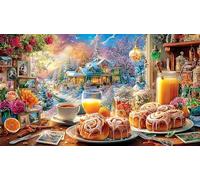 cake Puzzle for Adults Kids 1000 Pieces - Fun and Challenging Family Game Great Gift Idea 38x26/1000pcs