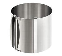 Cake Ring Adjustable - Stainless Steel Mousse Round Mold | 20 Cm High Cake Foam Round Mold, Pastry Baking Supplies, Decorative Tools, Candy Carving Tools for Home Bakery Dessert Shop