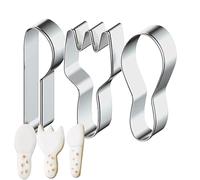 Cake Ring Molds, Bakeware Non-Stick Pastry Cutter - Cake Rings for Baking,for Dessert Friends Colleagues Home Kitchen Indoor Outdoor Friends Colleagues