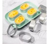 Cake Shaping Tool Crafted from Aluminum Alloy for Cheesecakes Cookies Pineapple Cakes and Dessert Assembly