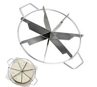 Cake Slicer Cutter, Cake Divider, Bread Cake Portion Marker, Stainless Steel Cake Cutting Mold, Pizza Cutting Press Tool, Baking Tool Cake Making Accessories