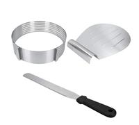 Cake Slicer Leveling Machine, Cake Layer Cutter | Adjustable Cake Slicer Cake Slicer | Solid Stainless Steel Cake Slicer and Leveling Machine for f
