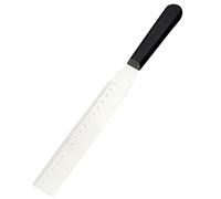 Cake Spatula Non-stick Straight Icing Spatula Anti-slip Handle Stainless Steel Bread Bakery Butter Spatula for Household Icing Spatula Cream Spatula