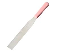 Cake Spatula Non-stick Straight Icing Spatula Anti-slip Handle Stainless Steel Bread Bakery Butter Spatula for Household Cake Spatula Cream Spatula