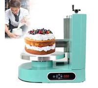 Cake Spreading Machine - Stainless Steel Electric Icing Smoother with Adjustable Speed Turntable for Professional Cake Decoration