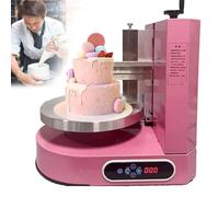 Cake Spreading Machine - Stainless Steel Electric Icing Smoother with Adjustable Speed Turntable for Professional Cake Decoration