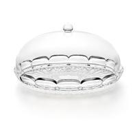Cake Stand: 16cm Guzzini Vanity Small Cake Stand With Dome Clear, Crystal
