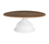 Beliani Cake Stand BRIOCHE Metal White, White